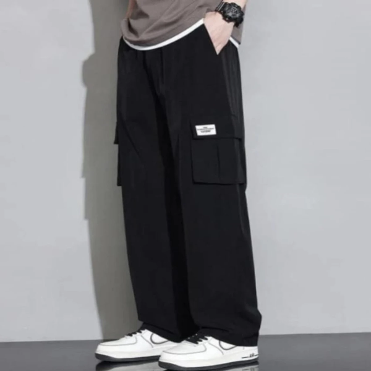 Super Premium Quality Cargo Trouser "1pcs Color - BLACK" - TB1