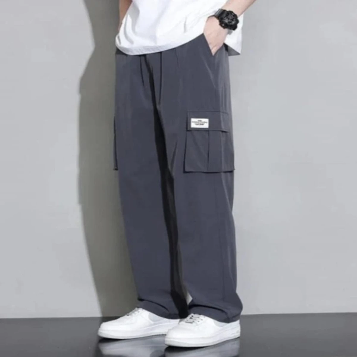 Super Premium Quality Cargo Trouser "1pcs Color - Gray" - TB2