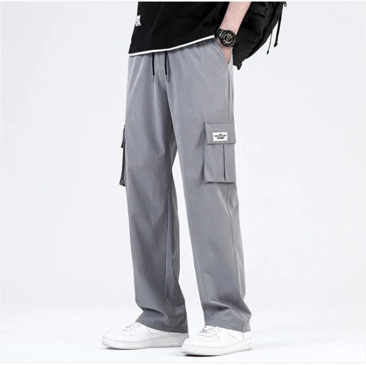 Super Premium Quality Cargo Trouser "1pcs Color - Ash"  - TB3